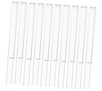 HEMOTON Acrylic Music Sheet Clips Page Holder Clips Convenient to Store and Fix Pages 5 Pairs for Music Books and Cooking Recipes for Practicing