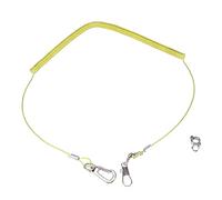 HEMOTON Adjustable 3m Bird Leash Training Rope for Parrots Elastic Anti-Bite Flying Harness for Outdoor Activities Claw Ring Random Color
