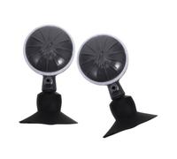 HEMOTON Adjustable Aquarium Air Diffuser Space-saving Design Plastic Material 2pcs with Suction Cup Fine Bubble Maker for Fish Tank Oxygenation Suitable for Shrimps and Fish Fry