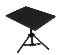 HEMOTON Adjustable Height Projector Tripod Stand with Foldable Laptop Tray Portable Laptop Tripod Holder for Home and Office Use Stable Flat Surface for Projector and Accessories