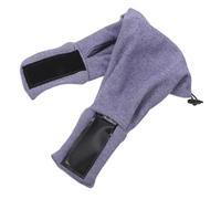 HEMOTON Adjustable Purple Dog Silent Earmuffs M Size, Noise Reduction Calming Ear Covers for Dogs, Soft Pu Pet Ear Wrap for Anxiety Relief and Loud Sound Protection