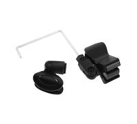 HEMOTON Adjustable Saxophone Microphone Clip Holder for Sax Mic Stand with Secure Clamp, Suitable for Saxophones, Made of Metal and Plastic, Easy to Install for Live Music and Stage Use