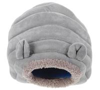 HEMOTON Adorable Hamster Nest for Small Pets Cozy Winter Sleeping Bed for Guinea Pigs Sugar Gliders and Hedgehogs Soft Cloth Hideout Suitable for Cages Floors and Indoor Use and