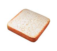 HEMOTON Adorable Toast Bread Pillow Cozy Soft Cartoon Cushion Sofa Throw Pillow Home Decor