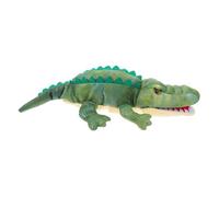 HEMOTON Alligator Hand Puppet Large Soft Plush Educational Animal with Movable Open Mouth for Language Development and Interactive Storytelling at Home and Classroom