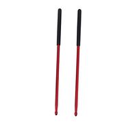 HEMOTON Aluminium Alloy Drumsticks Anti-rust Drum Stick for Drummer Exercises and Drum Pad Practice Strong Build and Speed Enhancement in Dark Red