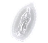 HEMOTON Angel Silicone Mold Flexible DIY Mold for Keychain Epoxy Casting Molding, Mary Shaped Silicone Mold for DIY Crafts