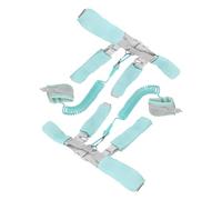 HEMOTON Anti-Lost Safety Harness 2m Child Leash Wrist Band Traction Rope Dual Use Harness Wrist Band for Kids