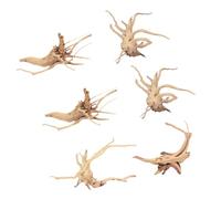 HEMOTON Assorted Branch Styles 4-6 Inch Fish Tank Decor | Porous Wood Structure, Presoaked and Air-dried, Blends Aquatic Plants and South American Aquascaping Random Style