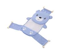 HEMOTON Baby Bath with Breathable Mesh and Cartoon Design, Infant Bathing Support Mat Made of Soft Cotton and Pp, Comfortable and Gentle on Baby's Delicate Skin, for Bath Time Safety