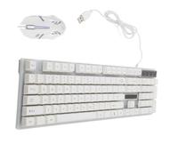 HEMOTON Backlit Mechanical Feel Game Keyboard and Mouse for Gaming USB Wired Connection Ergonomic Design for Comfortable Use during Long Gaming Sessions Random Style