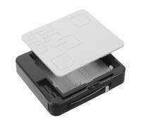 HEMOTON Backup Battery Box for Digital Keypad Safe with 6v Aa Holder, Plastic Material, round Plug Design, Effortless Installation and Reliable Power Supply for Home and Hotel Use