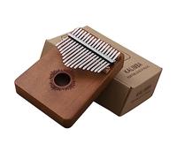 HEMOTON Beginner Friendly Finger Piano Wooden Instrument Kalimba for Music Learning
