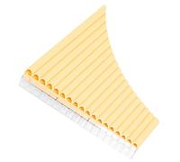 HEMOTON Beginner Pan Flute Panpipes Woodwind Instrument c Key Pan Flute for Relaxation Learning Teaching