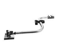 HEMOTON Bicycle Umbrella Holder for Stroller and Electric Bike Foldable Mount Stand Easy Install Umbrella Clamp for Rain and Sun Protection Fit for Tubes