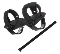 HEMOTON Bike Water Bottle Holder Strap Nylon Plastic, Black for Cycling | Adjustable Hook and Loop Band, Practical Design for Radios and Drinks, Simple Black Accessory