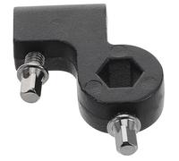HEMOTON Black Plastic Drum Stick Holder Clamp Adjustable Convenience Versatile Design for Snare Drums Including Installation Tools for Jazz and Percussion Kit Use