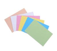 HEMOTON Blank Hanging File Folder Tabs and Premium Paper Writing Surface 6 Sheets with Enhanced File Recognition for Project Management and Home Filing Organizers