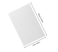 HEMOTON Blank Transfer Aluminum Signs White 2pcs 0.5mm Thick Sublimation Metal Boards Heat Printing Versatile for, Advertising and Packaging Use
