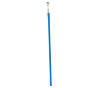 HEMOTON Blue Iron Rod Adjustment Truss with Tool Electric Guitar Spoke Wheel Nut, Reliable Steel Construction, Versatile Guitar Maintenance Tool for Precise Neck