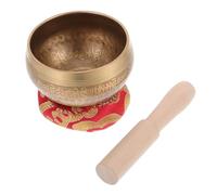 HEMOTON Buddhist Sound Bowl Meditation Bowl Wooden Stick and Washer for Yoga and Mindfulness Practice Random Color