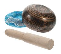 HEMOTON Buddhist Supplies Yoga Meditation Bowl Singing Bowls for Energy Healers Spirituality Practitioners Compact for Travel Random Style