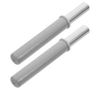 HEMOTON Cabinet Soft Closer 2pcs Hydraulic Silent Slow-Descent Damper for Trash Can Lid, Soft Close Mechanism, Noise Reduction, PP and Iron, Home Office Use