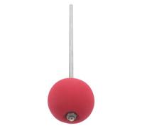 HEMOTON Cajon Pedal Beater Red Foam Bass Drum Hitting Accessory for Kick Drum Pedal Cotton Mallet Head Replacement Percussion Part Hammer Head