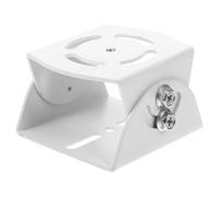 HEMOTON Camera Bracket and Easy to Clean Surface Aluminum Alloy White with High Hardness Universal Monitor Bracket Sturdy Wall Mount Clamp Suitable for Security and Monitors for Home