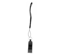 HEMOTON Camping Whistle Stainless Steel Whistle Black Sturdy High Volume Can Be Heard from A Distance Pendant for Survival Kits and Outdoor Sports