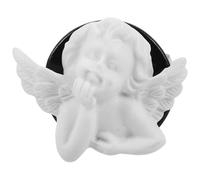 HEMOTON Car Air Freshener Angel Resin Diffuser Air Vent Clip with Protective Clip White Creative Accessories for Women Car Interior Use