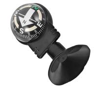 HEMOTON Car Compass Ball for Dashboard Suction Mount Durable Automotive Navigation Tool for Car Boat Truck Easy Navigation and Stylish Decor