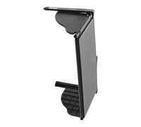 HEMOTON Car Navigation Sun Shade Visor for Windscreen, Black Abs and PC Material with Simple Design, Reduces Reflections and Does Not Affect Button Use, for Vehicle Gps and Dvd Screen