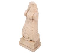 HEMOTON Carved Wood Corbel Bracket Solid Wood Roman Column Capital for Kitchen Islands Countertop and Ceiling Trim