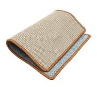 HEMOTON Cat Scratcher Board Adorable Indoor Mat for Kittens Durable and Skin Friendly Cat to Satisfy Scratching Instinct Protects Furniture From Damage for Playtime