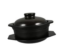 HEMOTON Ceramic Casserole Cooking Pot Lid Safe Kitchen Gadget for Induction for Making Chinese Hot Pot Baking Oven