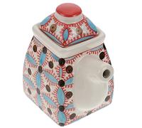 HEMOTON Ceramic Ginger Canister Garlic Storage Container Kitchen Storage Canister Condiment Holder Tea Leaves Jar Food Storage Pots with Lid for Home and Kitchen (X8LI57AM5313ZLCK0EDN)