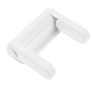 HEMOTON Childproof Door Locks for Door Handles with Double Baffle Structure Press Button to Unlock Made of Abs and Pom Easy to Operate for Babyproofing Toddlers and Kids
