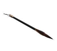 HEMOTON Chinese Calligraphy Brush with Comfortable Grip for Beginners Medium Size and Finer Strokes Traditional Wood and Hair Material Suitable for Kanji and Japanese Sumi Painting