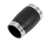 HEMOTON Clarinet Two-section Tuning Tube Bakelite 50mm for B Flat, C, A Pitch Adjustment Compatible Small Clarinet Wind Instrument Accessories