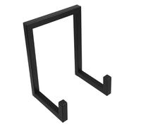 HEMOTON Classic Style Metal Record Holder Desktop Vinyl Stand Cd Display Rack Record Storage for Collection