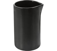 Hemoton Coffee Creamer Ceramic Creamer Coffee Milk Pitcher Serving Pitcher Sauce Milk Jug Dispenser for Sauces Salad Black s
