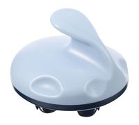 HEMOTON Compact Blue Ball Massager Roller Handheld Manual Massage Device for Neck Back and Foot Muscle Therapy with Benefit at Home