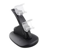 HEMOTON Controller Charger Dual USB Charging Station for Console/Pro/Charge Dock LED Indicator Holds 2 Controllers Sleek Design
