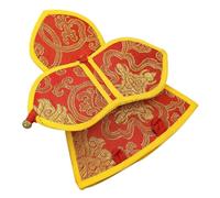 HEMOTON Convenient Vajra Bell Storage Case Protective Pouch for Vajra Bell Bag for Meditation and Buddhist Rituals for Organizing and Storing Your Sacred