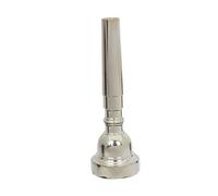 HEMOTON Copper Trumpet Mouthpiece Silver Finish for High Register Performance for Professional Musicians and King Trumpet Players