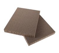 HEMOTON Corrugated Cardboard Cat Scratcher Box High-density Cardboard Scratching Board 2pcs That Protects Furniture and Doubles as Resting Spot for Indoor Cats Suitable for Home Use