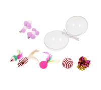 HEMOTON Creative Kitten Teasing Set Interactive Cat Playthings for Indoor Fun Strengthens Bond Provides Exercise for Cat Lovers and Pet Owners