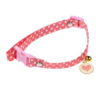 HEMOTON Cute Cat Collar Soft and Cozy Design with Bell Pendant Adjustable Comfortable Polyester Material for Christmas and Parties for Dogs and Cats