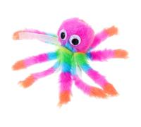 HEMOTON Cute Plush Octopus Cat Toy Interactive Kawaii Pet Toy Soft Catnip Chewing for Puppies and Cats